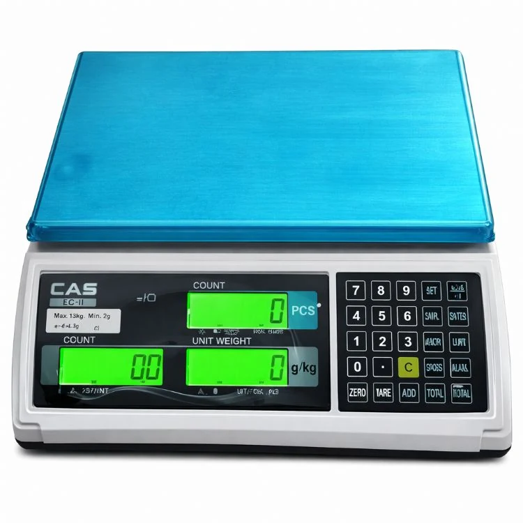 CAS EC-II Sayım Terazisi 6 Kg 0,2 Gr