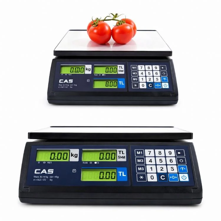 CAS Er Jr Set üstü Terazi 30 Kg Pc Bağlantılı
