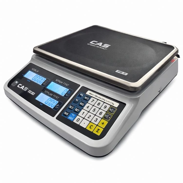 CAS PRII CB 6 kg. Onaylı Tartım Terazisi