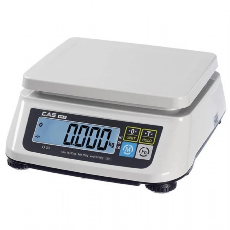 CAS SW Akülü Çift Gösterge (15 Kg) 2 Gr Tartım Terazisi